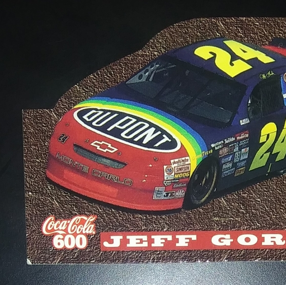 1995 FINISH LINE COCA COLA 600 DIE CUTS 5 NASCAR T - Picture 11 of 12